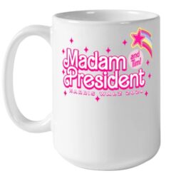 2 Sided Mug Harris Walz Barbie 2024 Shirt