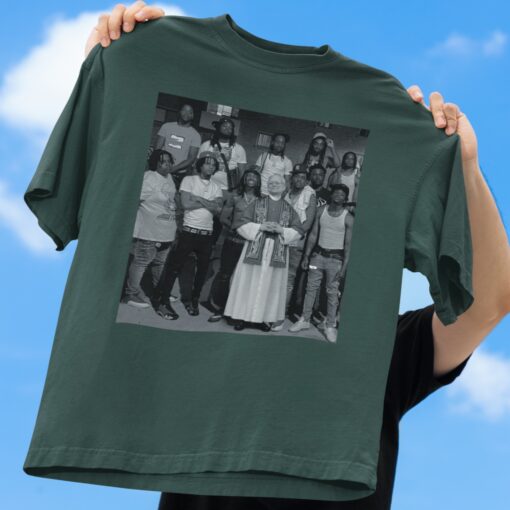 Pope From Oblock Shirt, First American Pope - Image 3
