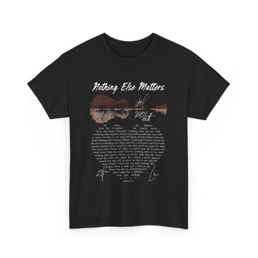 One Side Nothing Else Matters Song Lyrics The Black Album