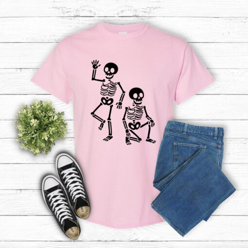 Subtle Skeletons Fk Trump Halloween Shirt - Image 2