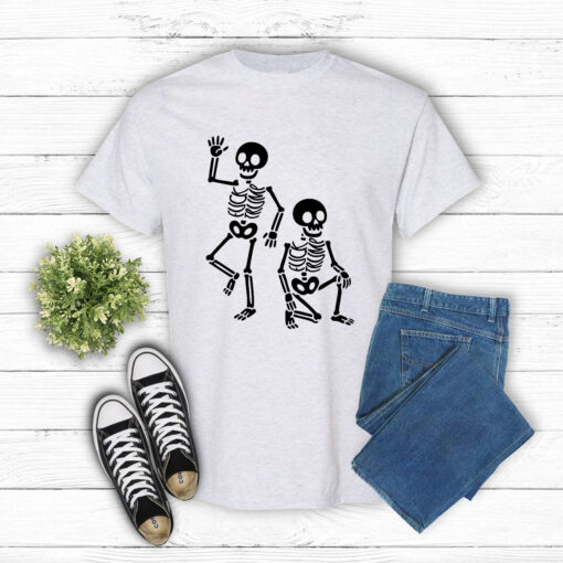 Subtle Skeletons Fk Trump Halloween Shirt - Image 5