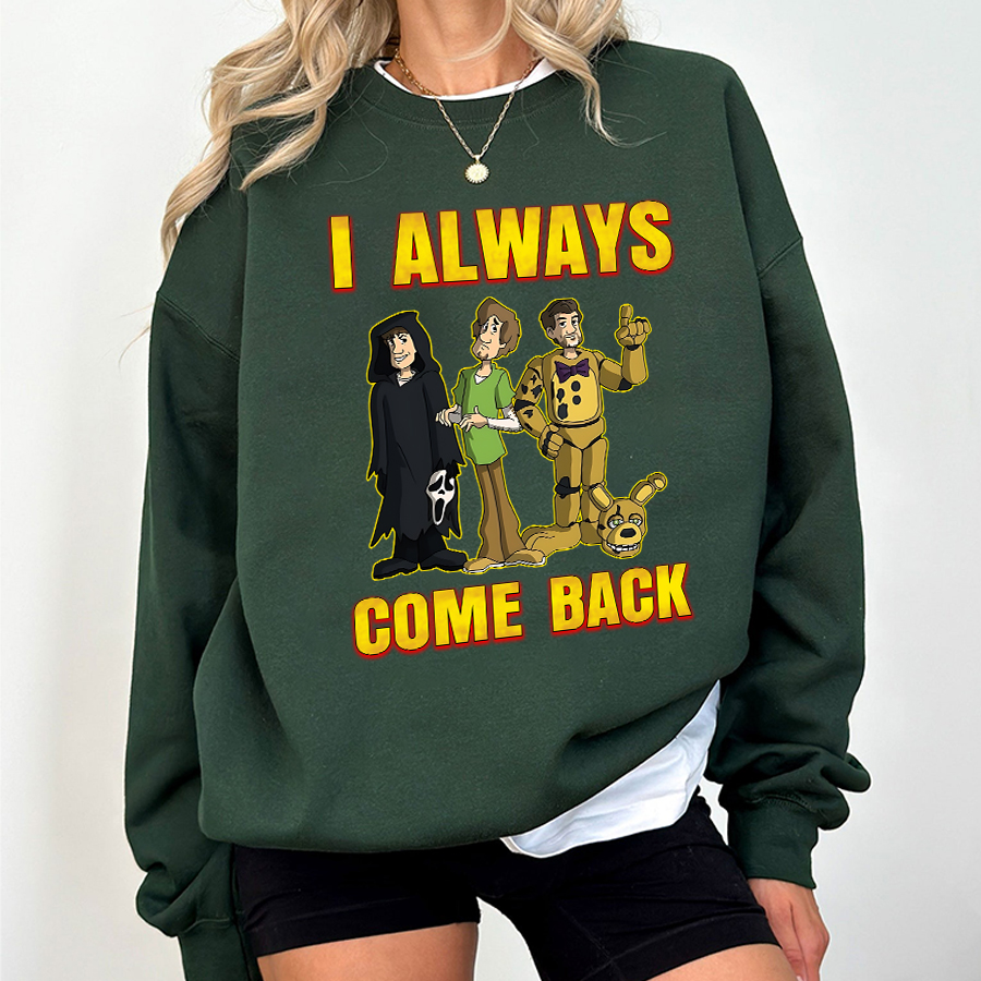 I Always Come Back Shirt, Matthew Lillard Movies Shirt - Image 4