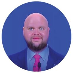 JD VanceCeramic Ornament