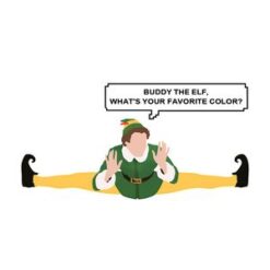 ELF Acrylic Ornaments