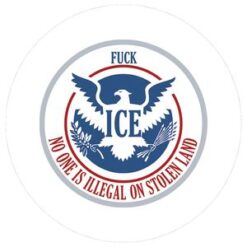 Fuck Ice Ceramic Ornament 2