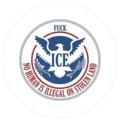 Fuck Ice Ceramic Ornament 3