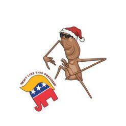 Marcus The Worm Christmas Acrylic Ornaments