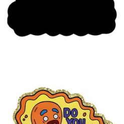 Humorous Man Anime Badge Reel, Retractable Durable Acrylic Badge Holder, Perfect Gifts for ID Nurses, Doctors, Teachers & Office Professionals