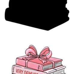 Pink Bookish Badge Reel, Durable Acrylic Book Retractable Badge holder, Perfect Gifts for ID Nurses, Doctors, Teachers & Office Professionals