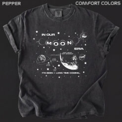 in Our Moon, Artemis II NASA Mission T-Shirt: Vintage Feel, DTG Print, Space Exploration Apparel