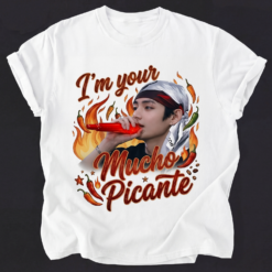 V BTS "I'm Your Mucho Picante" Funny Shirt, Kpop BTS Shirt For Fans