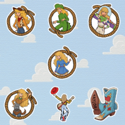 [DIE-CUT STICKER] Taylor Swift Toy Story Cute Sticker, I Knew It - I Knew You, Gift For Music Fan